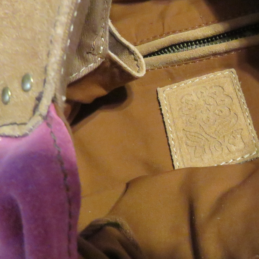 Lucky Brand large suede Hobo - Picture 4 of 4
